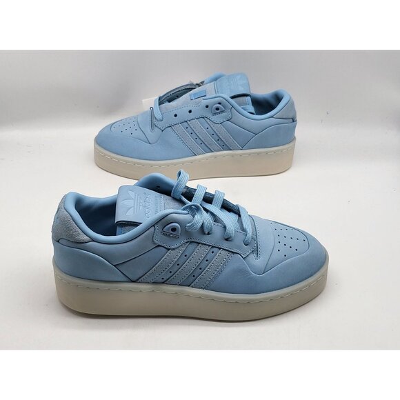 Adidas Rivalry‎ Lux Low Womens Basketball Sneakers Light Blue IH0351 Size 6.5 - Picture 4 of 11